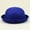 Blue, variant on summer hat Elegant Adults Solid Hat Roll Up Brim Panama Bowler Hat Bucket Hat Mens Womens Classic Wool Round Bowler Hats Cap Design Your Own Hat Clementine Hat Get Fuzzy Cap Women Summer Hats