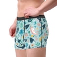thumbnail image 4 of Daiia Sea Life Men's Underwear Boxer Briefs, Cotton Stretch Moisture-Wicking Underwear-X-Large, 4 of 9