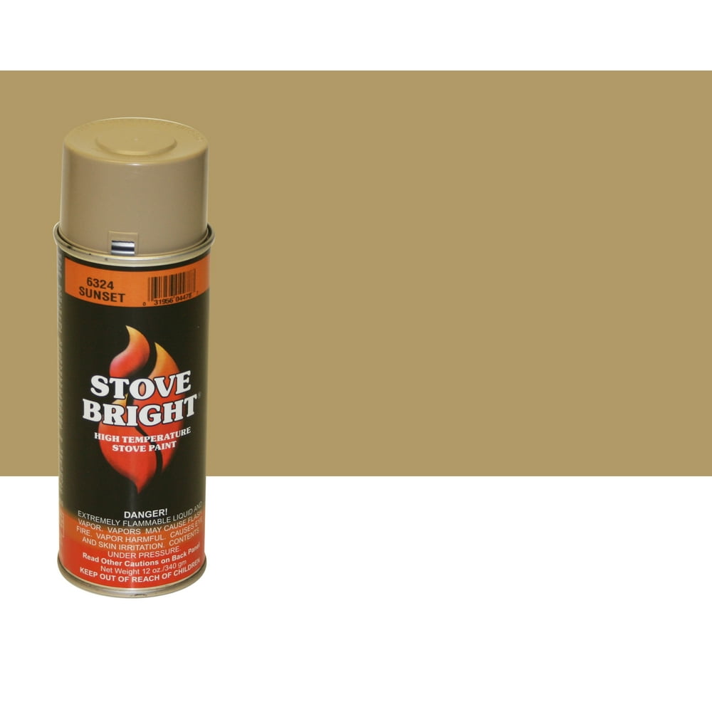 Stove Bright High Temp Spray Paint Sunset