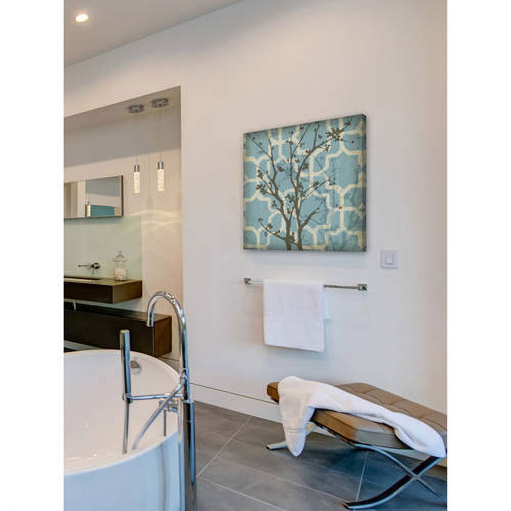 Marmont Hill "Silhouette & Pattern I" Painting Print on Wrapped Canvas