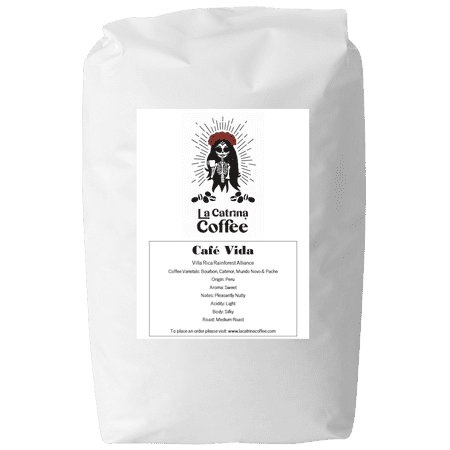 Caf&eacute; Vida Medium Roast Coffee (Villa Rica Rainforest Alliance)
