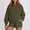 Army Green, variant on Abomasnow Sweatsuits Women 2 Piece Outfits Long Sleeve Crewneck Sweatshirts and Short Lounge Fall Matching Set Sweatsuit 2025 Tracksuits