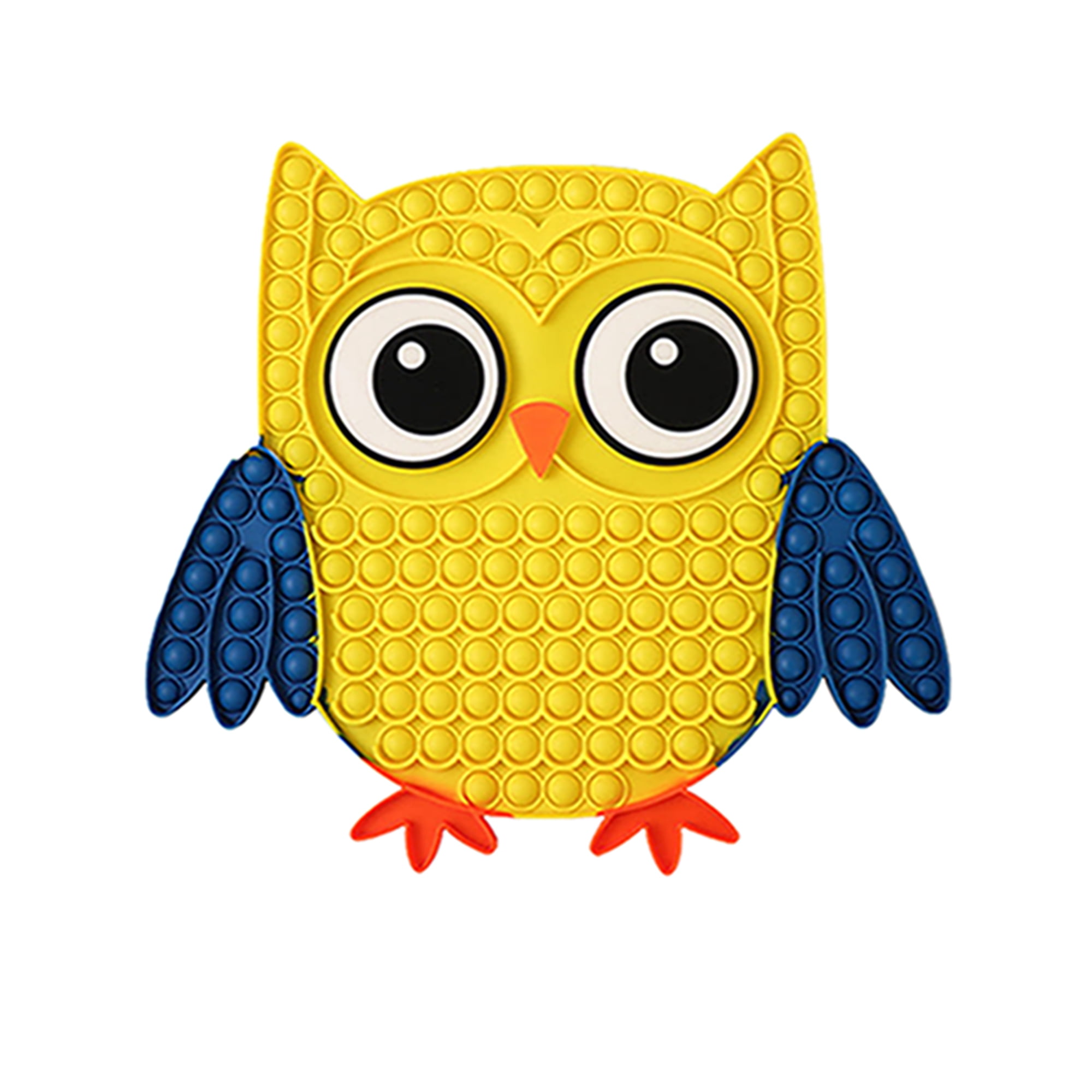 GXFC Push Pop Bubble Fidget Toy, Owl Aircraft Carrier Shaped Sensory Toy