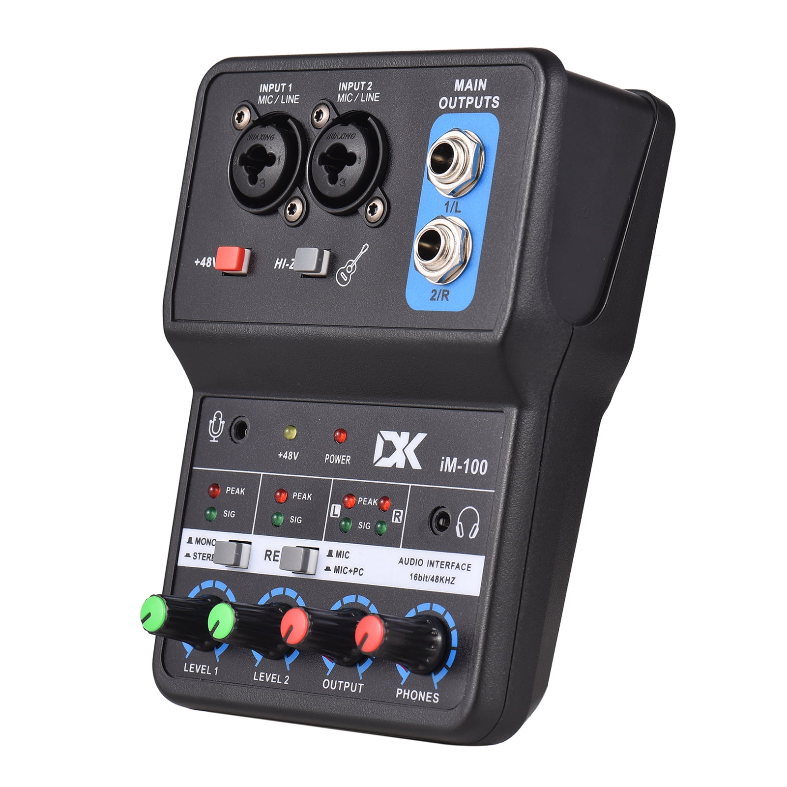 DK iM100 Audio Interface Professional Recording Sound 16bit48kHz USB