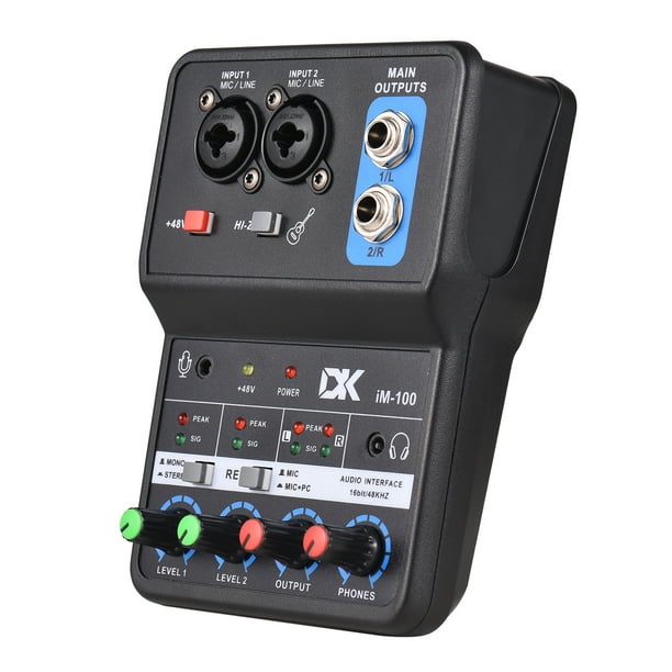 DK iM100 Audio Interface Professional Recording Sound 16bit48kHz USB