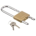 thumbnail image 2 of Brinks Solid Brass 50mm Keyed Padlock with Adjustable 1 7/8in to 4 3/4in Shackle, 2 of 9