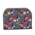 thumbnail image 6 of Toaster Covers 2 Slice, Wine Print No.J938 Waterproof Bread Machine Cover Fits for Standard 2 Slice Toasters, Home Decor Toaster Protection with Hanging Rope, 6 of 7