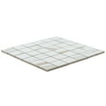 thumbnail image 2 of The Tile Life Chronos White/ Gold Matte Porcelain Mosaic Floor & Wall Tile, 12 x 12 in, 4-Piece, 2 of 5
