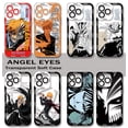 thumbnail image 2 of Funda de teléfono Anime Bleach Ichigo para iPhone 15 14 13 12 Mini 11 Pro Max X XR XS 7 8 SE 2020 Plus funda transparente de silicona suave, 2 of 5