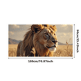 thumbnail image 3 of Wild Safari Themed Lion Portrait Background Banner Party Decorations Photography Props Backdrop Safari Themed Events Animal Parties Kids Parties, 3 of 7