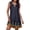 Navy, variant on WTOBBY Women's Fashion Floral Print Tank Dress A-Line Sleeveless Casual Summer Pocket Dress with Side Slits for Street Style and Urban Fashion,BeigeL