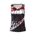thumbnail image 4 of Lsque Fierce Red Viper Graphic Art Printed Workout Tank Tops for Women, Athletic Sports Tank Tops, Compression Sleeveless Dry Fit Shirts,Sleeveless Yoga Shirt-Medium, 4 of 9