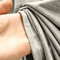 thumbnail image 5 of Bovxnpu Nightgowns for Women Short Sleeve Sleepshirt Loungewear Cotton V-Neck Short Sleeve Long Nightgown Home Wear Sleepwear, 5 of 7