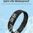 thumbnail image 6 of Vibrating Alarm Clock Watch, Shock Watch Alarm Clock, 2025 New Silent Vibration Wake up Wristband, Multifuncational Snooze-Free Smart Watchs for Women and Men, Deep Sleepers, 6 of 7