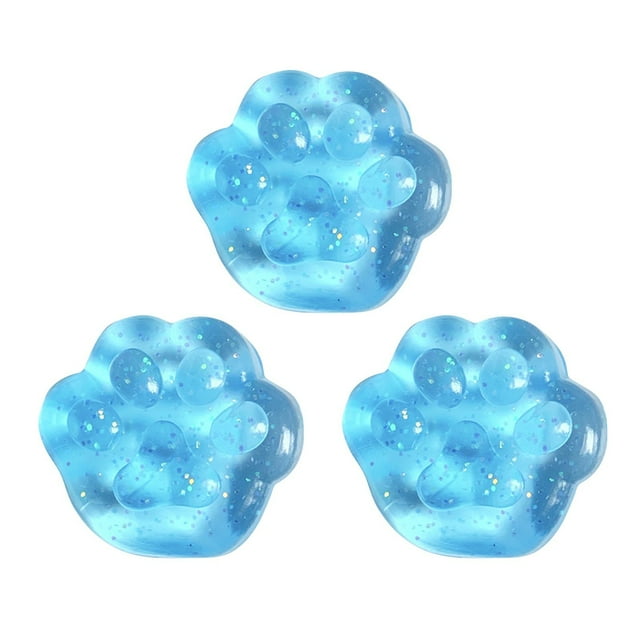 Silicone Paw Shaped Mold for Baking Soap Making Resin Craft Flexible Reusable Non Stick Three Pack