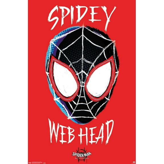 Marvel Spider-Man - Into The Spider-Verse - Web Head Wall Poster, 14.725" x 22.375"