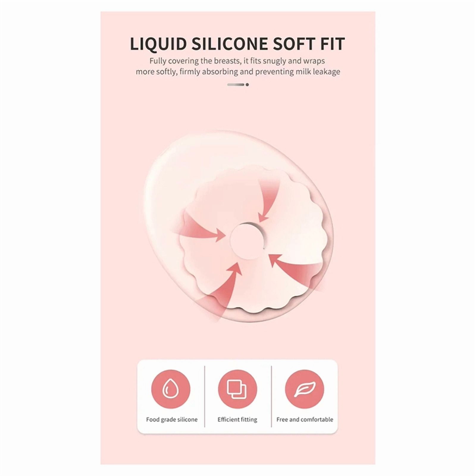 Wearable Wireless Bra Breast Pump with Cordless Bottle Design Wearable Silicone Flange Milk Manual Breast Pump