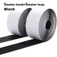 thumbnail image 2 of 5Meter Hook and Loop Fastener Scratch Tapes Magic Nylon Sticker Strip Self Adhesive Double Sided Strap for DIY Craft Accessories White 1meter 25mm Wide, 2 of 6