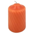 thumbnail image 2 of 15 Hour Lightly Scented Votive Candles with a Textured Surface 19 Candles Per Box Made in The USA (Orange/Pumpkin Scent), 2 of 2