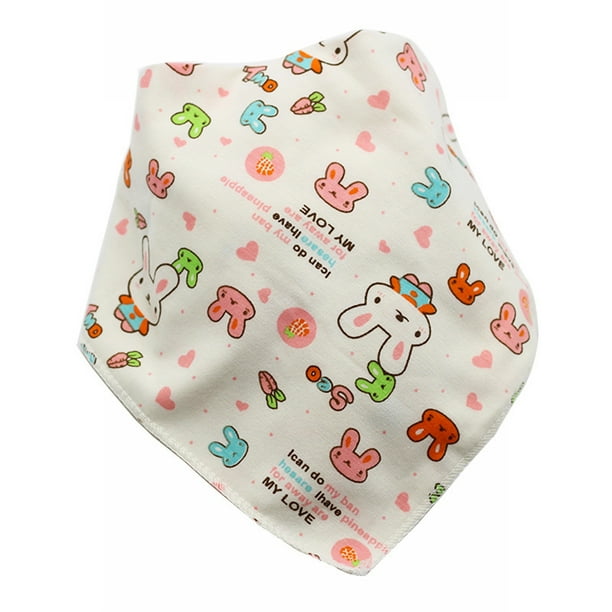 Babero para bebé, babero triangular de algodón para bebé, paño para eructar, paño para babear, verdadera excelencia
