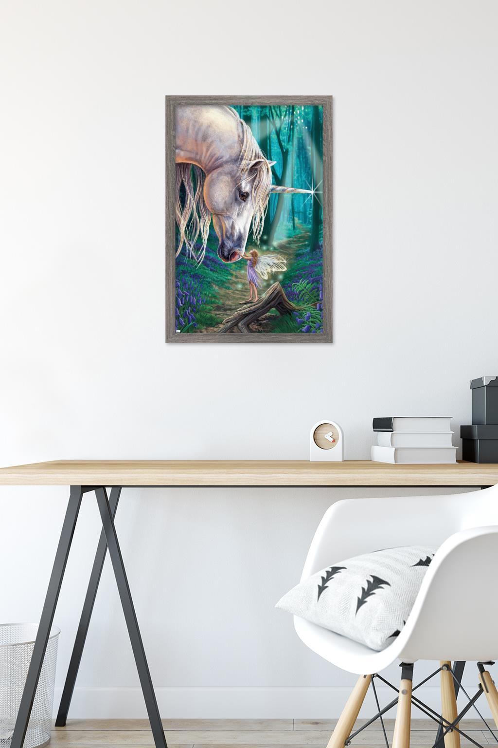 Lisa Parker - Fairy Whispers Wall Poster, 14.725" x 22.375", Framed