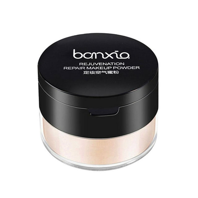 Light & Breathable Loose Setting Powder, 15g Long-Lasting Waterproof Makeup Finishing Powder for Nude Look, Controls Shine, All Skin Types