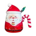 thumbnail image 3 of Taza de cerámica navideña, taza de Navidad, regalo de Navidad, taza de té, taza para beber bebidas, taza de café, para niños, adultos, niños y niñas Rojo, 3 of 8