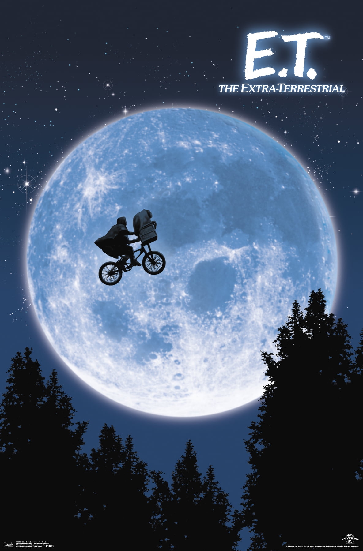 E.T. The ExtraTerrestrial Wall Poster, 22.375" x 34"