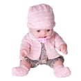 thumbnail image 4 of Muñeca realista de bebé renacido de 30 cm, lavable, blanca, de cuerpo suave, juguete para niños, regalo de cumpleaños, Q12G-002C-026, gris, 4 of 14