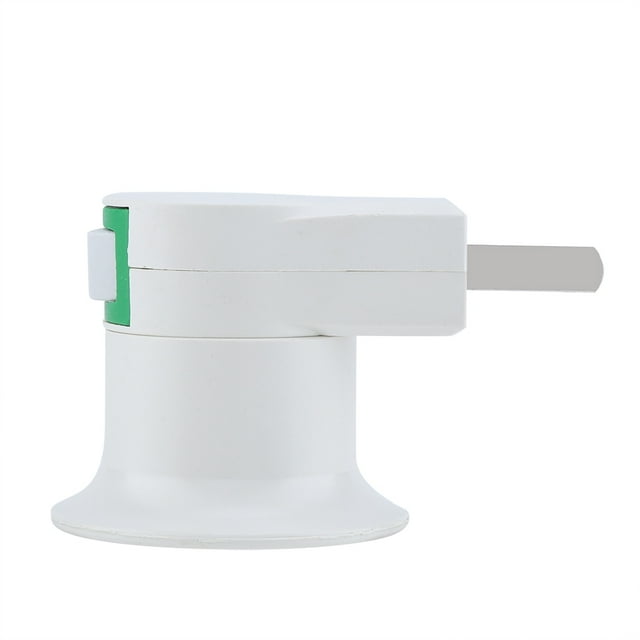 360-Degree Rotatable E27 Bulb Socket Adapter with Switch Control, Compact and Portable for Multiple Room Applications