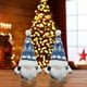 thumbnail image 1 of Juguetes de piscina, juguetes para bebés, juguetes para niños pequeños, adorno navideño, muñeco enano azul sin rostro, copo de nieve, duende Rudolf, decoración navideña, dos instalaciones, muñeco azul, 1 of 6