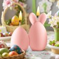 thumbnail image 5 of Matoen Easter Bunny Border Holiday Bunny Candle, 5 of 5