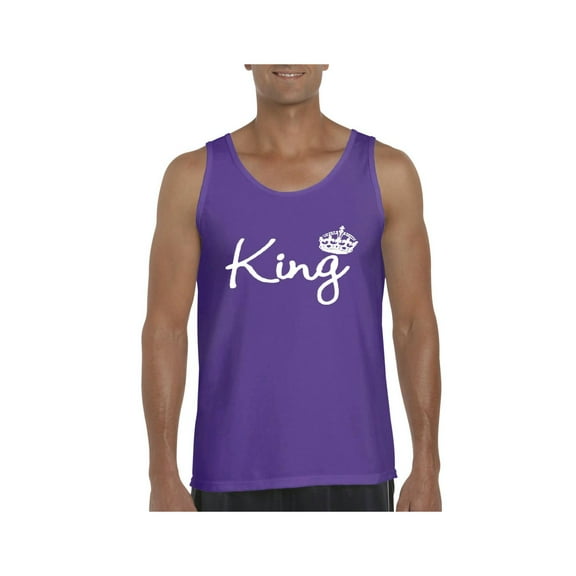 MmF - Men's Tank Top for Men, up to Men Size 3XL - King Crown