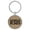 Light Brown, variant on I Choose Jesus Religious Light Brown Laser Engraved Leatherette Keychain Backpack Pull - 1.5 x 3 Inches