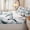 Gray Ivory, variant on Erosebridal Soft Pastel Ocean Cartoon Print Zipper Twin Comforter Sets with Fitted Sheet and 2 Pillowcases,Coral Fish Light Blue Base Accent Zipper Bedding Set,Mint Ivory,4-Piece,Reversible