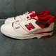 thumbnail image 4 of New Balance 550 Basketball Shoes Sneakers Size 12 White Red Leather Logo, 4 of 6