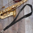 thumbnail image 1 of BESTYASH Multipurpose Black Saxophone Neck Strap for Alto Sax and Tenor Sax with Sturdy Nylon Material, 1 of 8