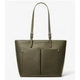 thumbnail image 4 of Michael Kors Women's Jet Set Medium Pocket Tote Bag (Olive) 35H3STVT6B-Olive, 4 of 5