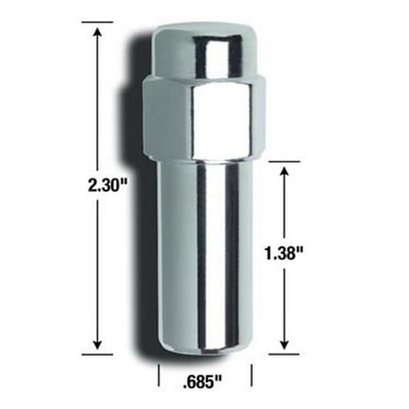 GORILLA 84177B Lug Nut Cragar Sst, 0.43 In. X 20