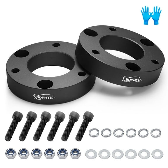 SPEEDWOW 2" Front Leveling Lift Kit Compatible with Chevy Silverado 2007-2022/Avalanche/Sierra/Suburban 1500/Yukon/Tahoe 2WD/4WD Front Strut Spacers
