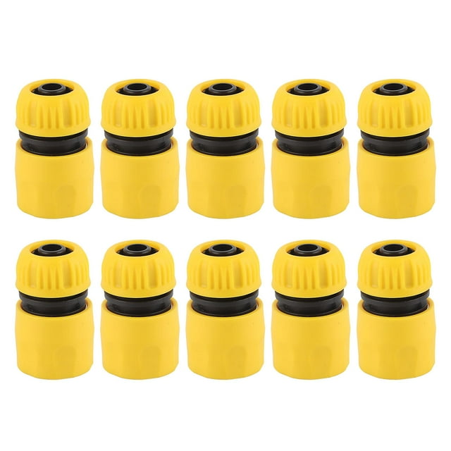 Lot de 10 raccords rapides pour tuyaux d'arrosage, en plastique, pour irrigation agricole, pour jardin, pour tuyaux DN15