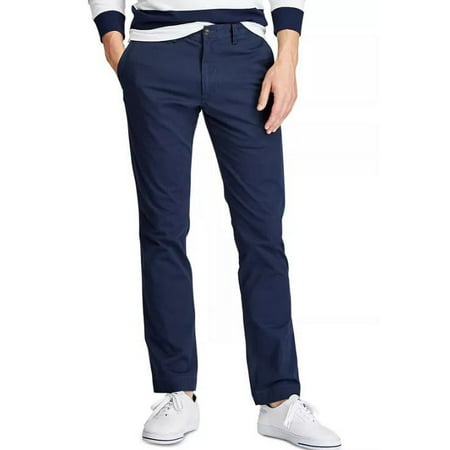 Polo Ralph Lauren Men's Slim-Fit Stretch Chino Pants, Nautical Ink 32 x 30