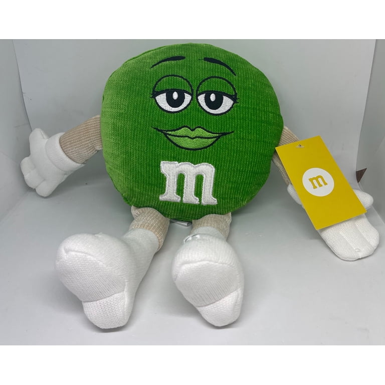 M&M's World Green Character Big Face Plush New with Tags - Walmart.com