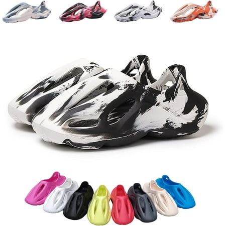 

Foam Runner Shoes for Man Women Foam Runner Sneakers Thick Non-Slip Quick-Drying Breathable Super Soft Sleek Beach Sandals
