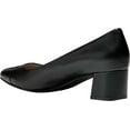 thumbnail image 3 of Cole Haan Womens The Go-To Toe Cap Leather Pumps, 3 of 5