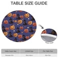 thumbnail image 6 of Magical Pumpkin Castle Halloween Pattern Round Fitted Tablecloth with Elastic Edge,Dining Table Cover Waterproof,Outdoor Round Tablecloth for Camping,Dining,Indoor and Outdoor, 6 of 7