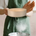 thumbnail image 4 of WRITWAA Grain Sieves Baking Sieve Khaki Sifting Powdered Sugar 1Set, 4 of 6