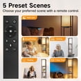 thumbnail image 4 of Floor Lamp with Shelves LED Modern Shelf Floor Lamp with USB Ports Power Outlet Color Temperature Storage Display Wood Column Standing Tall Lamp for Living Room Bedroom Off, 4 of 7