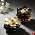 thumbnail image 3 of Selrti Cherry Blossom Sauce Dish, Ceramic Sushi Soy Dipping Bowl, Small Decorative Seasoning Dish, Appetizer Serving Plates for Kitchen Home, 3 of 7