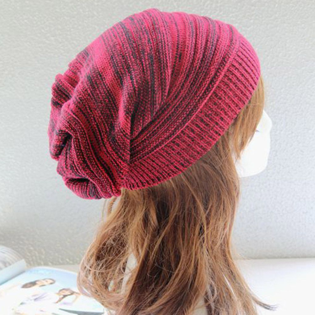 Warm Crochet Cotton Beanie Bonnet 